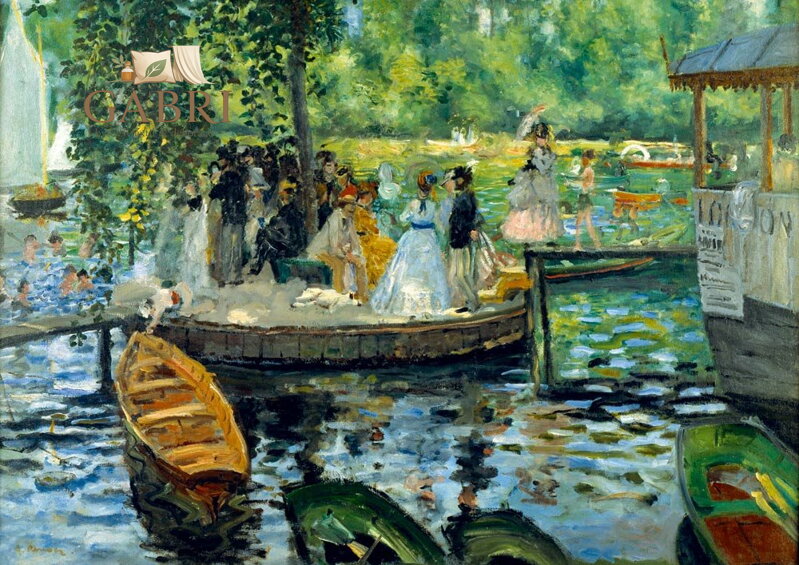 BLUEBIRD Puzzle La Grenouillère 1000 dílků