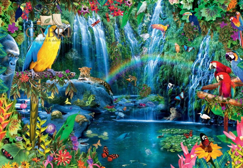 BLUEBIRD Puzzle Tropičtí papoušci 1000 dílků