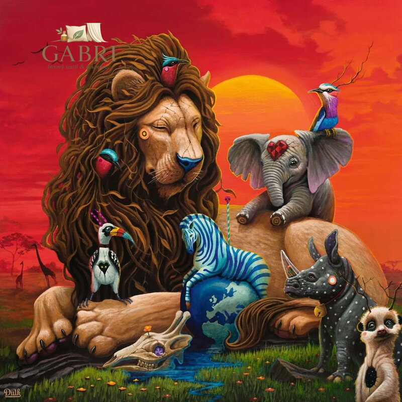 RAVENSBURGER Čtvercové puzzle Naděje 500 dílků