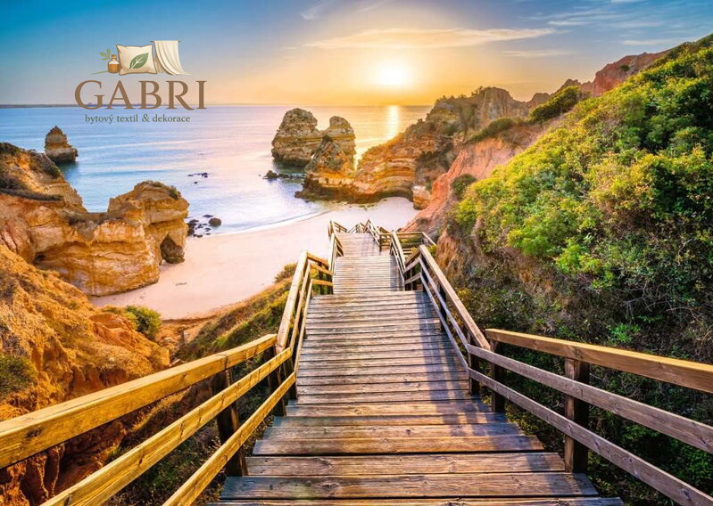 RAVENSBURGER Puzzle Schodiště na pláž Camilo, Algarve 1000 dílků