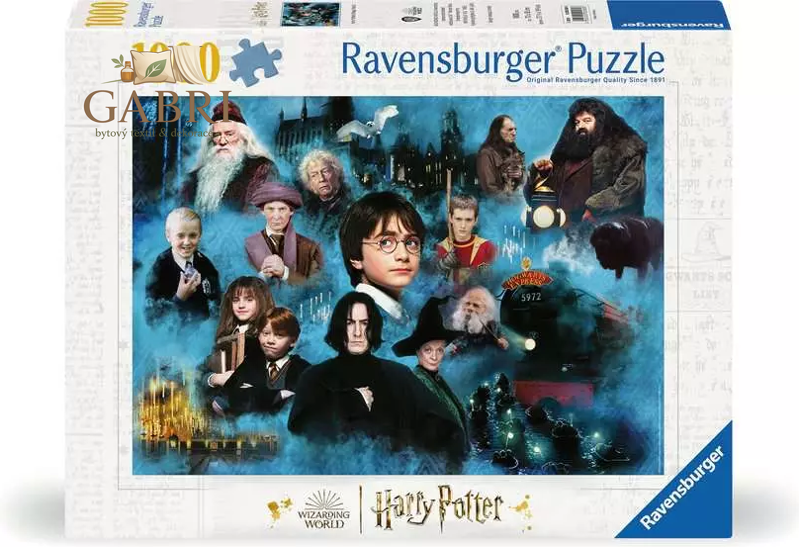 RAVENSBURGER Puzzle Harry Potter: Svět kouzel 1000 dílků