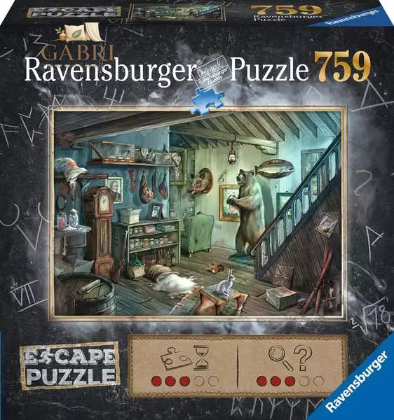 RAVENSBURGER Únikové EXIT puzzle Strašidelný sklep 759 dílků