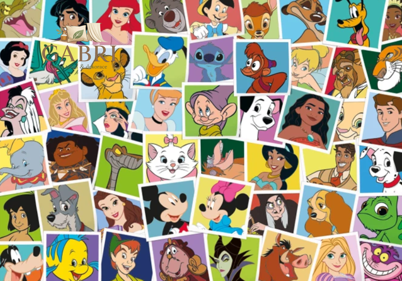 DINO Puzzle Disney fotky 1000 dílků