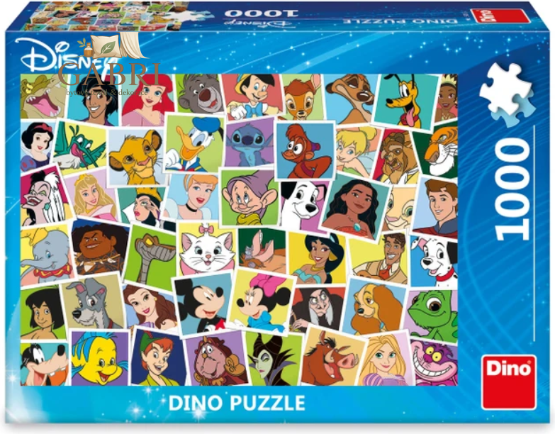 DINO Puzzle Disney fotky 1000 dílků