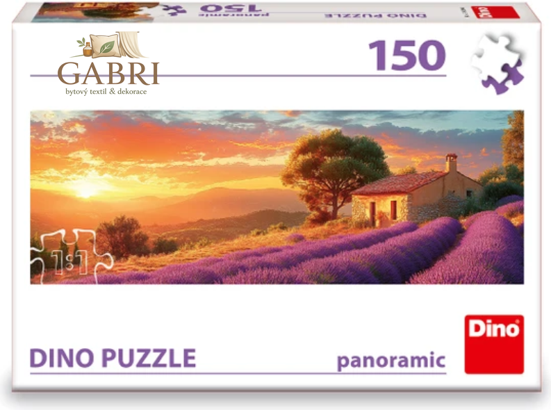 DINO Vertikální puzzle Úchvatná krajina 150 dílků