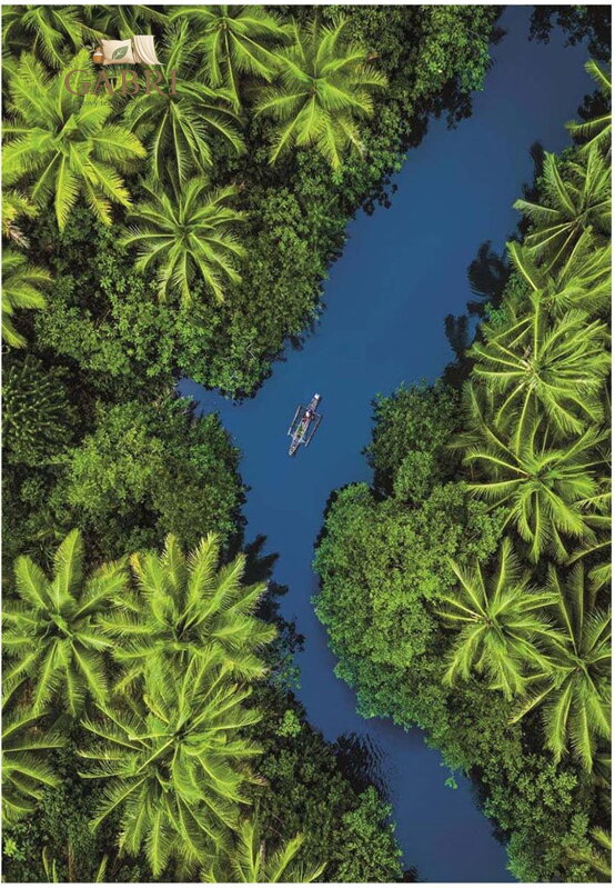 CLEMENTONI Puzzle Řeka v tropické džungli 500 dílků