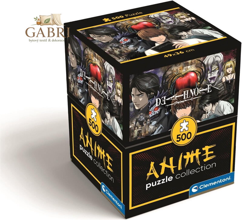 CLEMENTONI Puzzle Gaming Collection: Anime Death Note 500 dílků