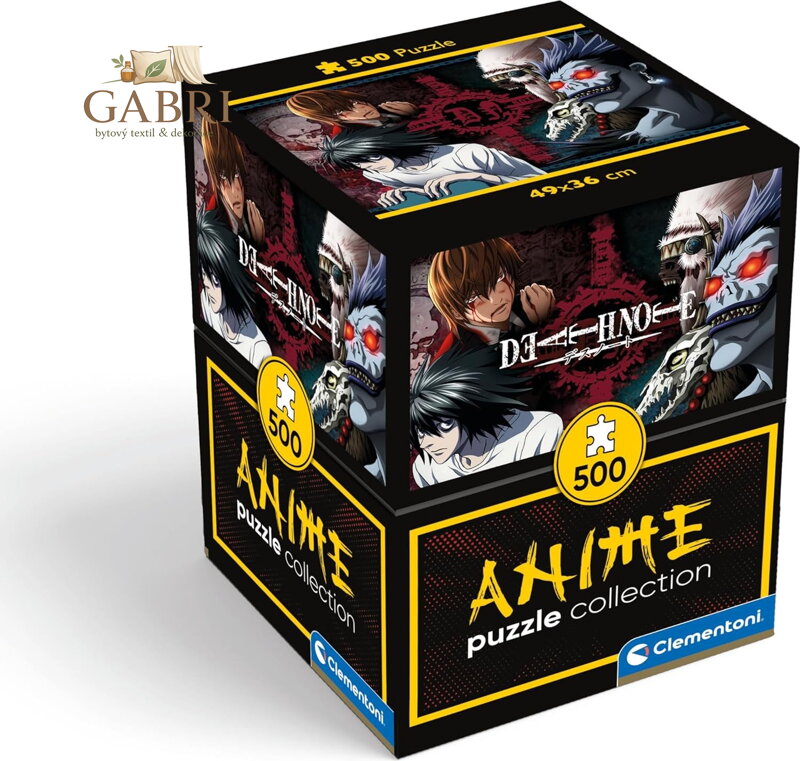 CLEMENTONI Puzzle Gaming Collection: Anime Death Note II 500 dílků