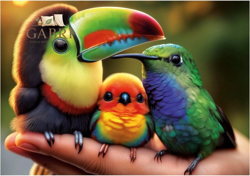 EDUCA Puzzle Ptáčátka 200 dílků