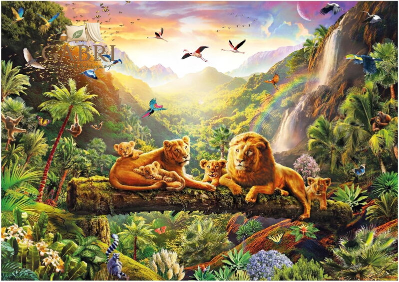 EDUCA Puzzle Stromový most 1500 dílků