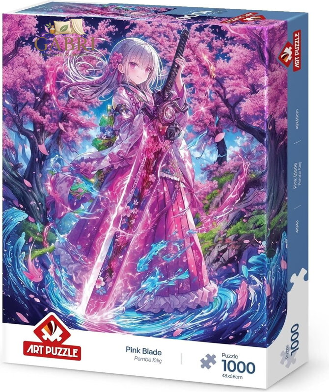 ART PUZZLE Puzzle Růžový meč 1000 dílků