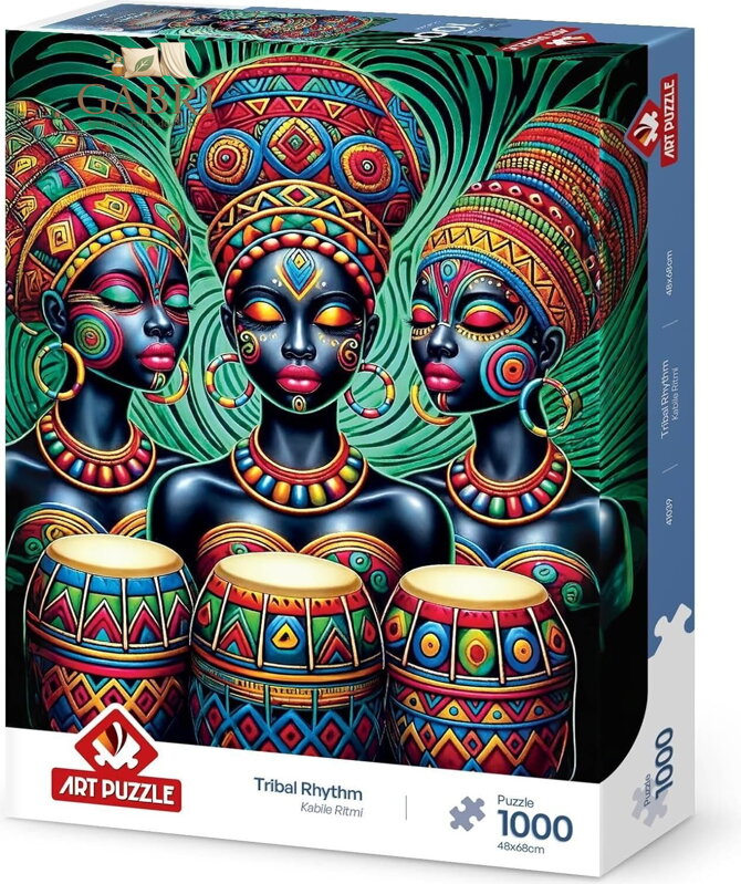 ART PUZZLE Puzzle Kmenový rytmus 1000 dílků