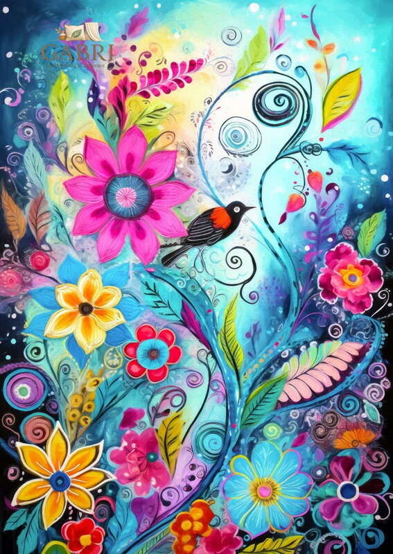 ENJOY Puzzle Vlhovec červenokřídlý 1000 dílků