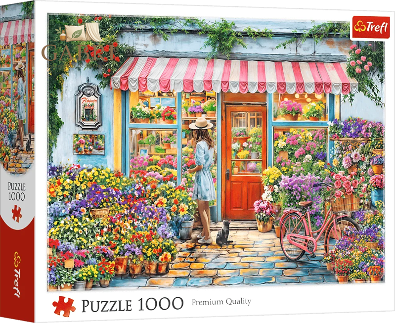 TREFL Puzzle Květinářství 1000 dílků