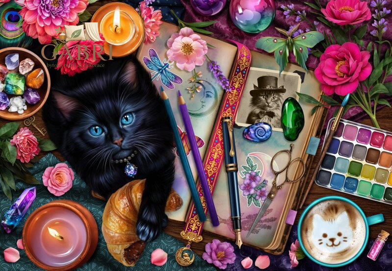 BLUEBIRD Puzzle Chytré kočky 1000 dílků