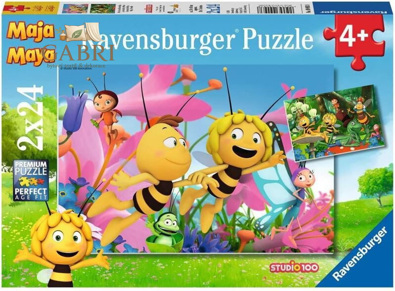 RAVENSBURGER Puzzle Včelka Mája 2x24 dílků