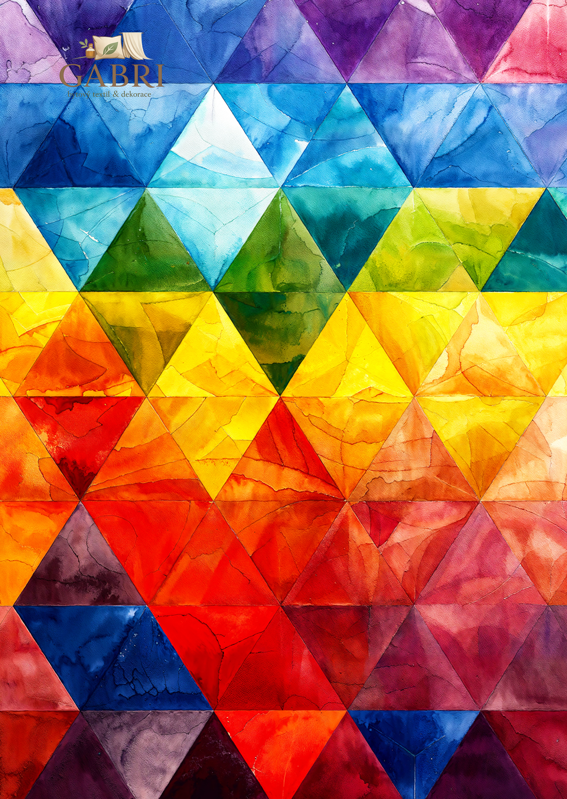 ENJOY Puzzle Trojúhelníková harmonie 1000 dílků