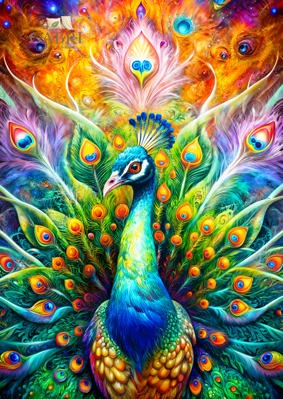 ENJOY Puzzle Paví majestát 1000 dílků