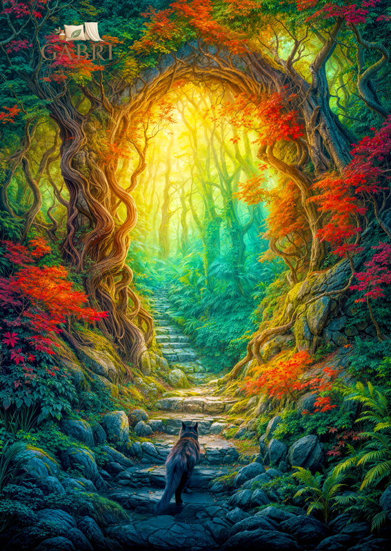 ENJOY Puzzle Lesní brána 1000 dílků