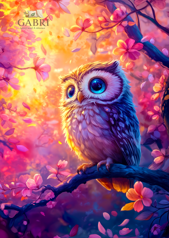 ENJOY Puzzle Zasněná sova 1000 dílků