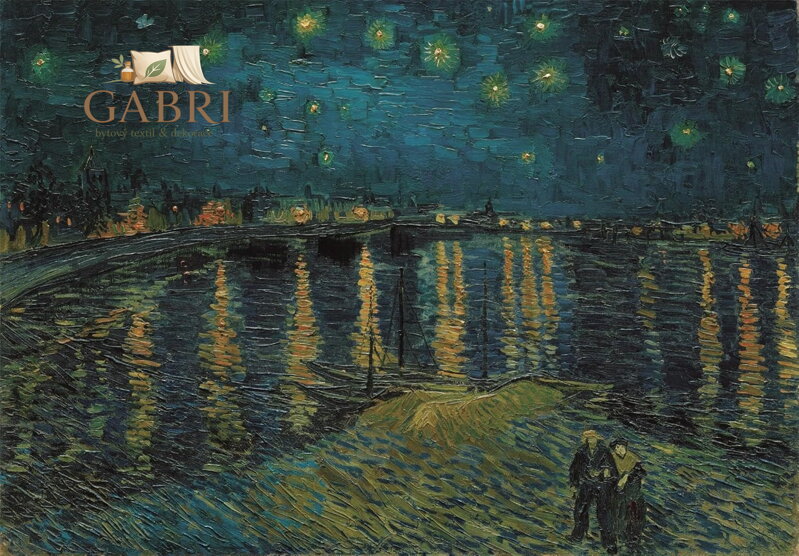 CLEMENTONI Puzzle Museum Collection: Hvězdná noc 1000 dílků