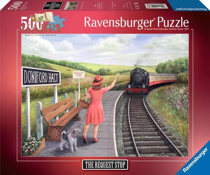 RAVENSBURGER Puzzle Zastávka na požádání 500 dílků