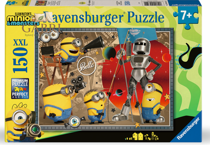 RAVENSBURGER Puzzle Mimoni 3 XXL 150 dílků