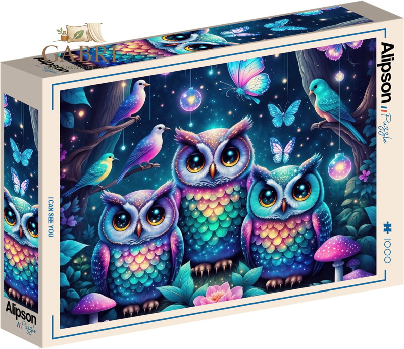 ALIPSON Puzzle Já tě vidím 1000 dílků