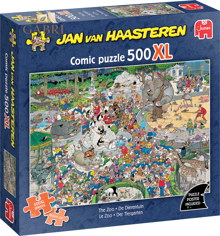 JUMBO Puzzle JvH Zoo XL 500 dílků