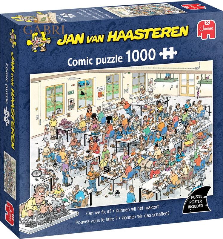 JUMBO Puzzle JvH Můžeme to opravit? 1000 dílků