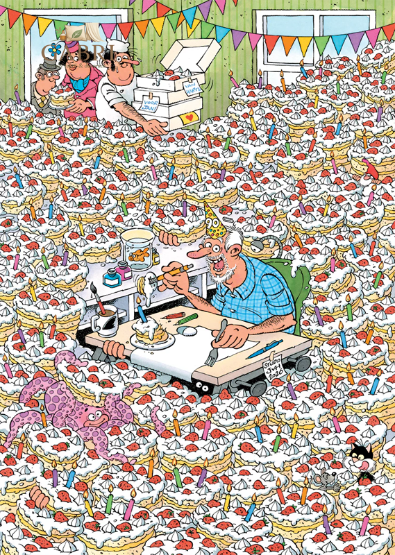 JUMBO Puzzle JvH Expert 8: Hurá, Jan slaví 90 let! 500 dílků