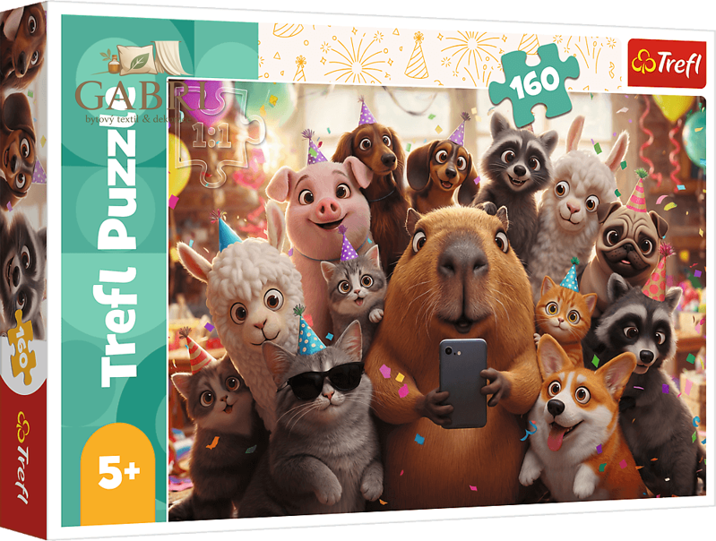 TREFL Puzzle Sladká selfie 160 dílků