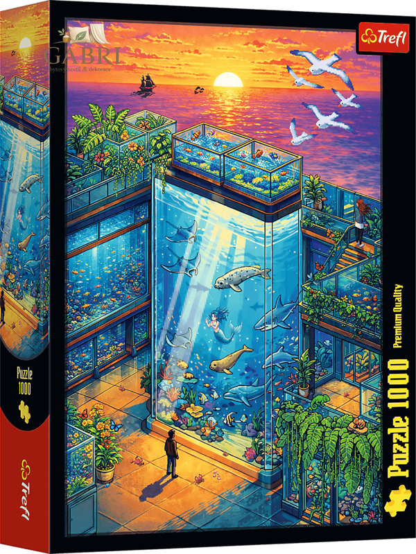 TREFL Puzzle Pohled do hlubin 1000 dílků