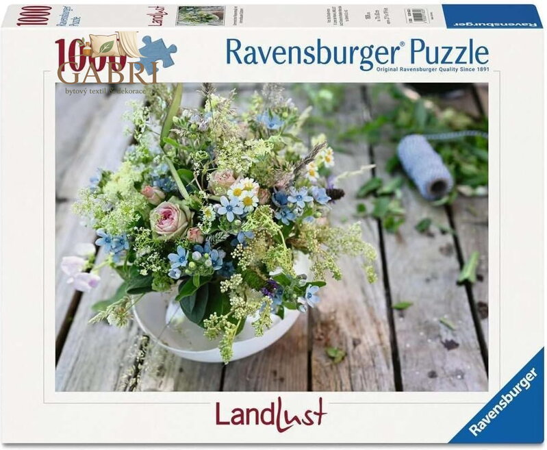 RAVENSBURGER Puzzle LandLust: Letní kytice 1000 dílků