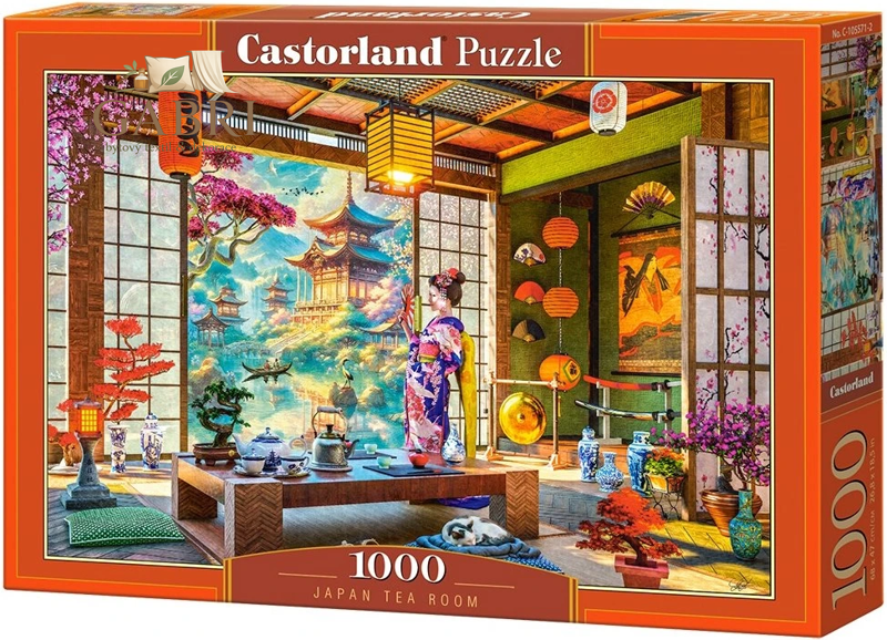 CASTORLAND Puzzle Japonská čajovna1000 dílků