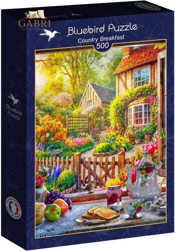 BLUEBIRD Puzzle Snídaně na venkově 500 dílků