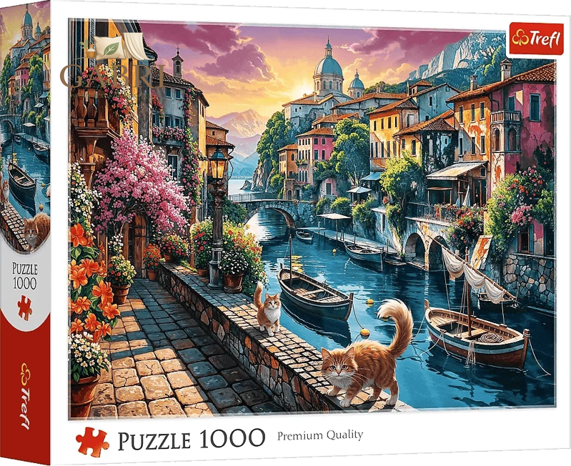 TREFL Puzzle Italská dovolená 1000 dílků
