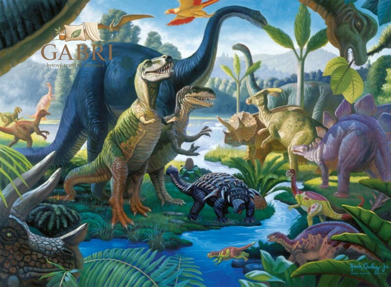 RAVENSBURGER Puzzle Země velikánů XXL 100 dílků