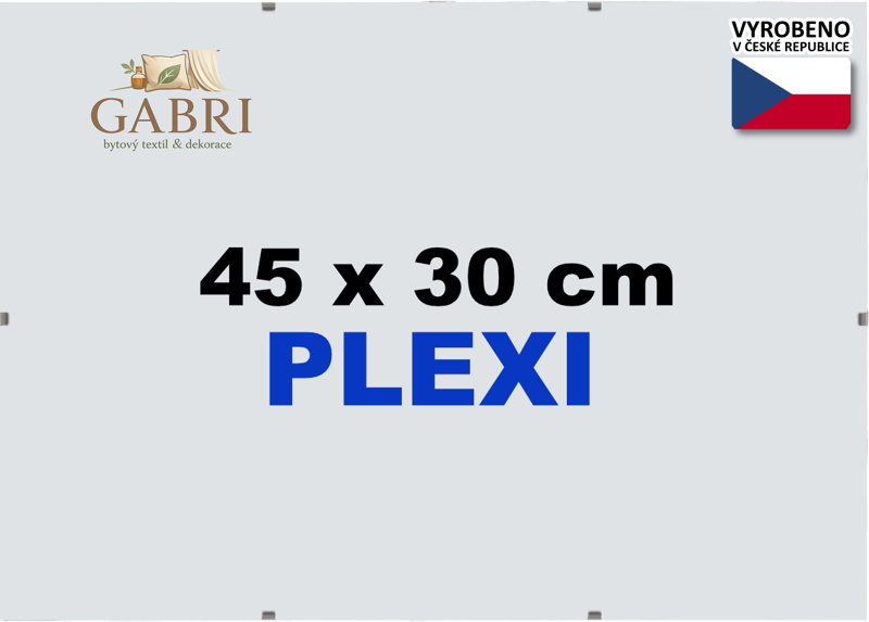 BFHM Rám Euroclip 45x30cm (plexisklo)