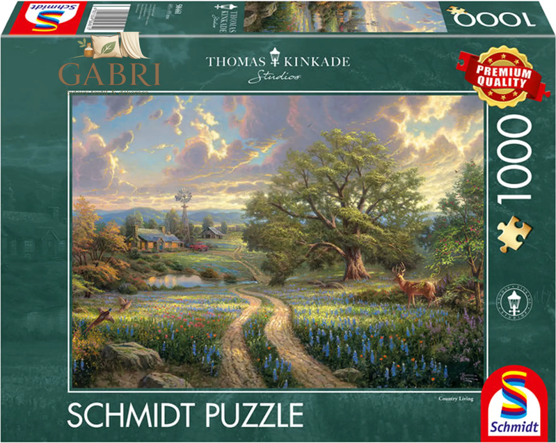 SCHMIDT Puzzle Život na venkově 1000 dílků
