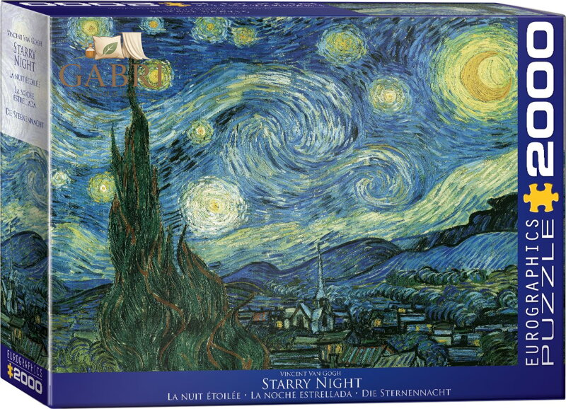 EUROGRAPHICS Puzzle Hvězdná noc 2000 dílků