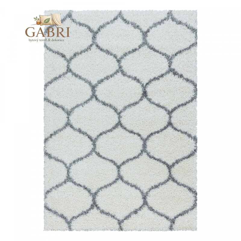 Kusový koberec Salsa Shaggy 3201 cream