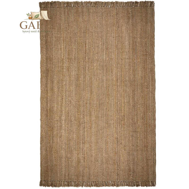 Kusový koberec Sarita Jute Boucle Natural