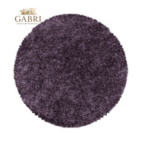 Kusový koberec Sydney Shaggy 3000 violett kruh