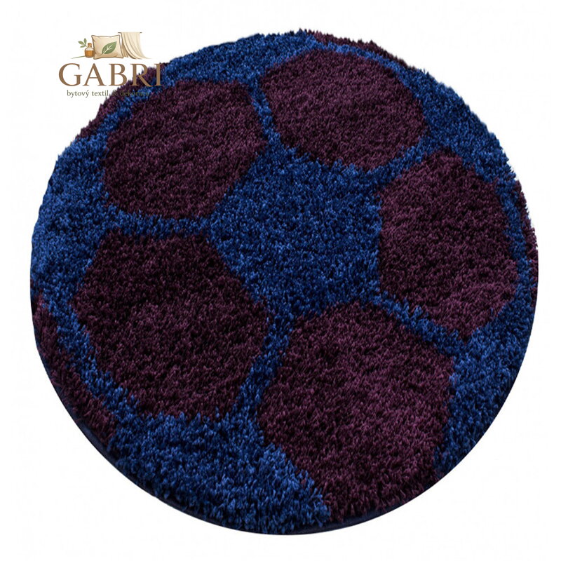 Dětský kusový koberec Fun 6001 navy