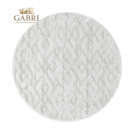 Kusový koberec Pisa 4708 Cream kruh