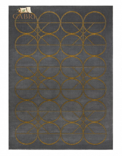 Kusový koberec Emerald 1010 grey and gold