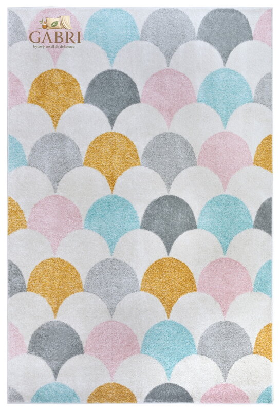 Dětský koberec Adventures 105950 Cream Multicolor