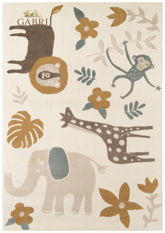 Dětský koberec Adventures 106213 Cream Multicolor