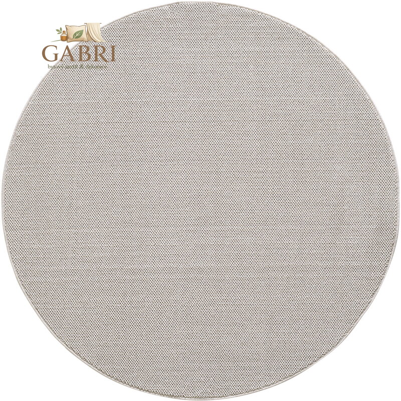 Kusový koberec Loom 4300 Cream kruh